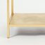 Material Stahl pulverbeschichtet Lagerregal Bakery gold