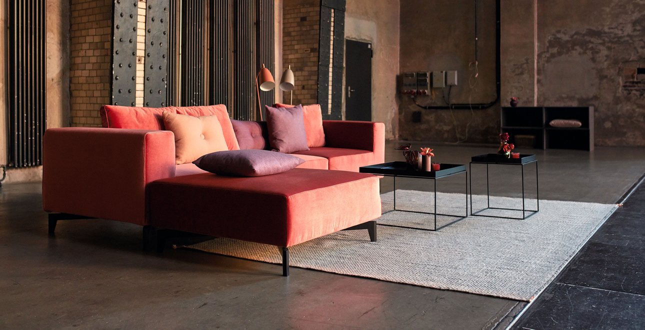 Lounge Softline Sofa rosa eWerk Titel 2