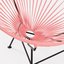Material PVC Schnur OK Design Condesa Chair pink
