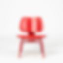 Vitra Eames Plywood Group LCW Esche rot VARIANTE
