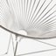 Material PVC Schnur OK Design Acapulco Lounge Chair weiss