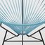 Material PVC Schnur OK Design Condesa Lounge Chair blau