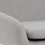 Material Textilbezug softline Coco Swivel grau