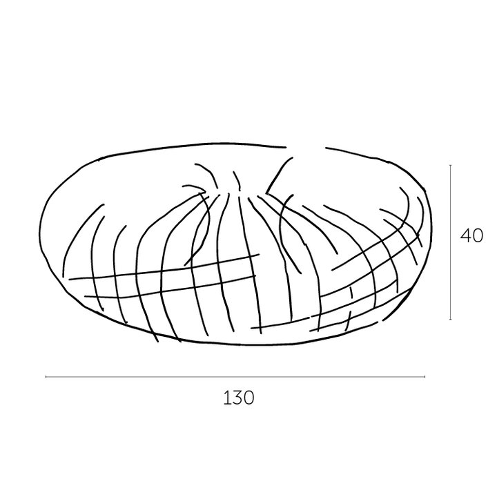 Lounge Hocker - Cane Line Nest