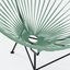 Material PVC Schnur OK Design Condesa Lounge Chair gruen
