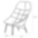 Skizze Sessel - HAY Uchiwa